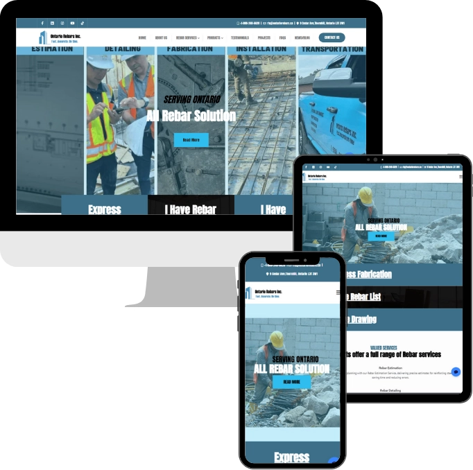 Nexeng, Företagshemsida för mekanisk ingenjörskonst