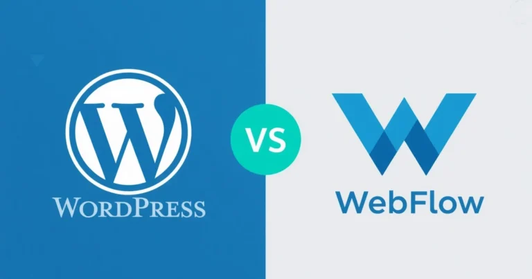 WordPress eller Webflow: Jämförelse för svenska företag 2026
